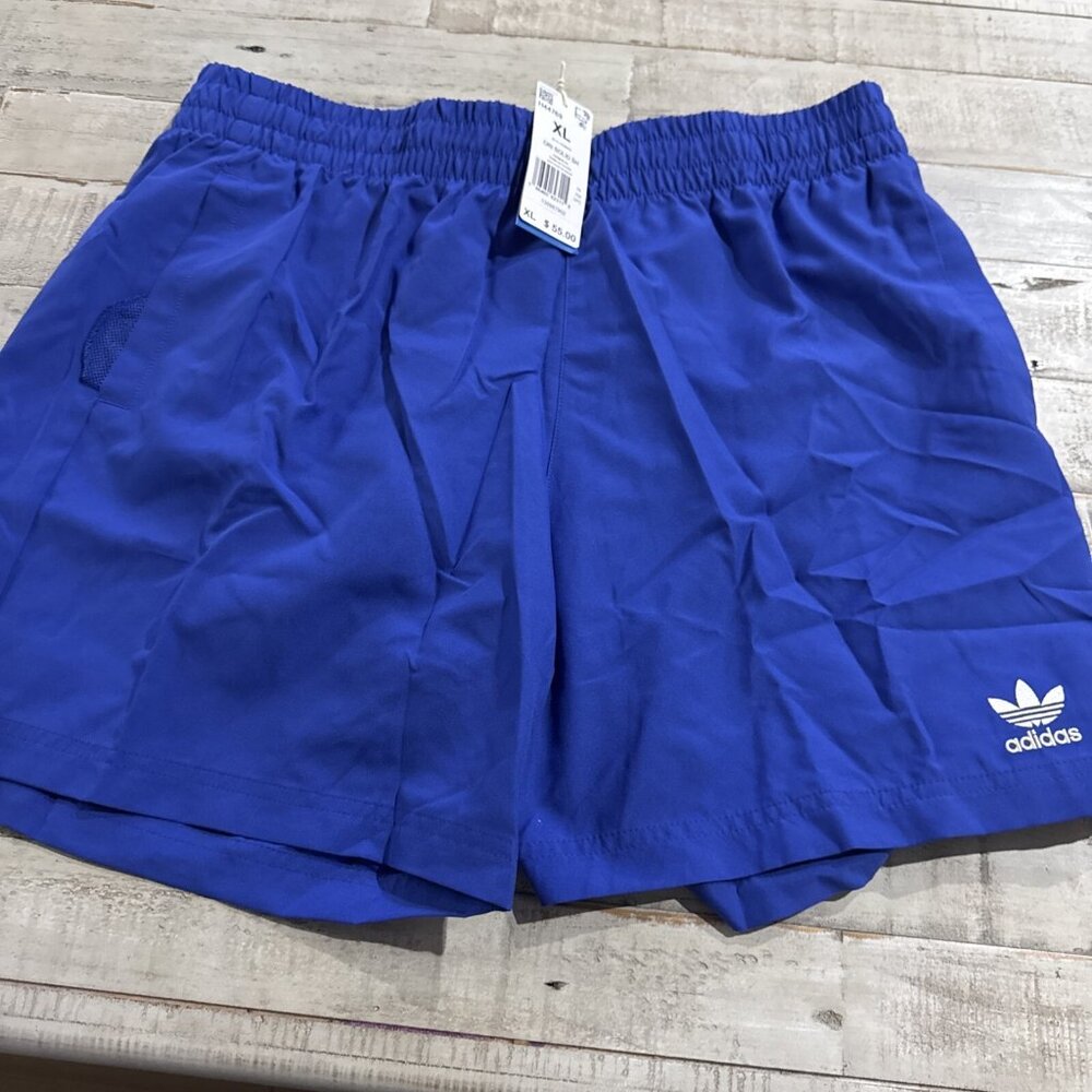 Adidas Ori Solid Swim Shorts Men's Size XL Blue H44769 Trunks